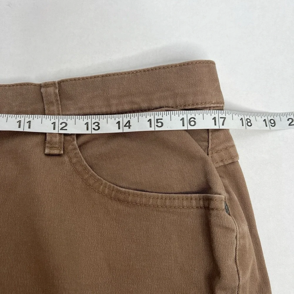 Vtg Riders Denim Jeans Brown 14 M Straight Stretch 31